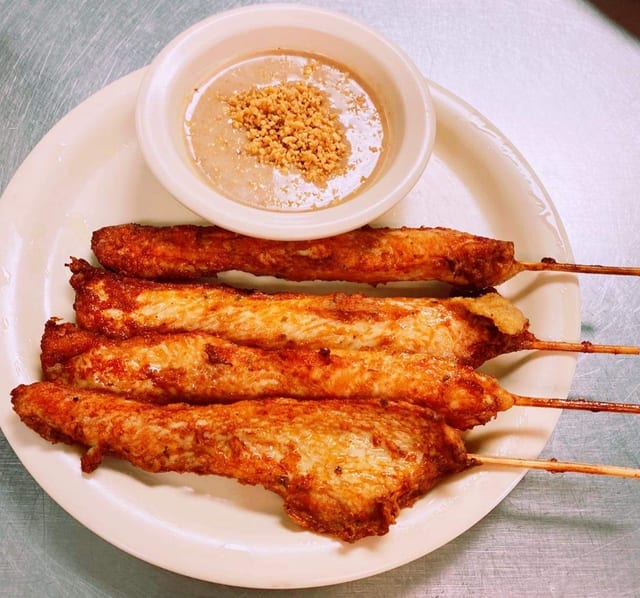 Chicken Satay.