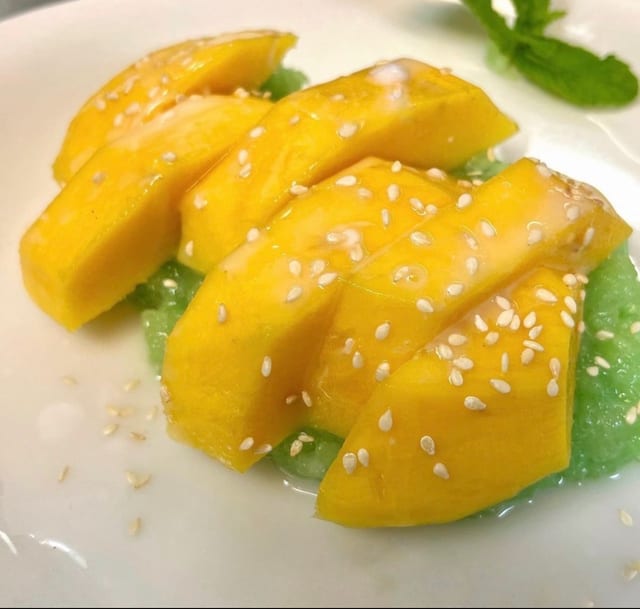 Sticky Rice with Mango.